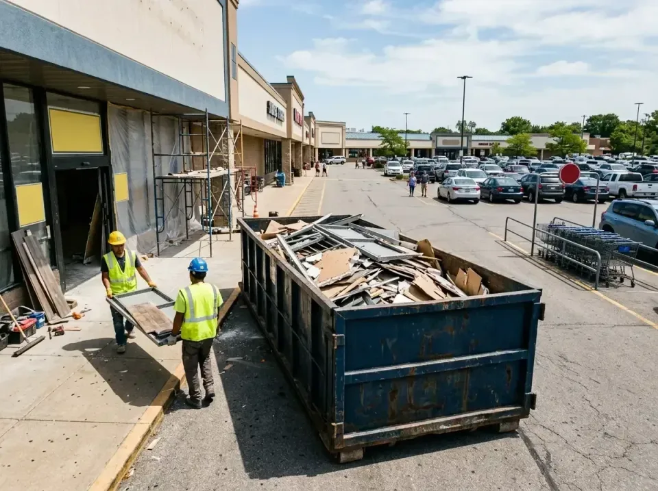retail-store-renovation-debris-003 — frequently asked questions, Roll-off Dumpster Rentals in Highland Heights, OH